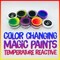 Universal Magic Paints Thermochromic Heat Sensitive for Secret Messages Color Changing T-Shirts & Shoes